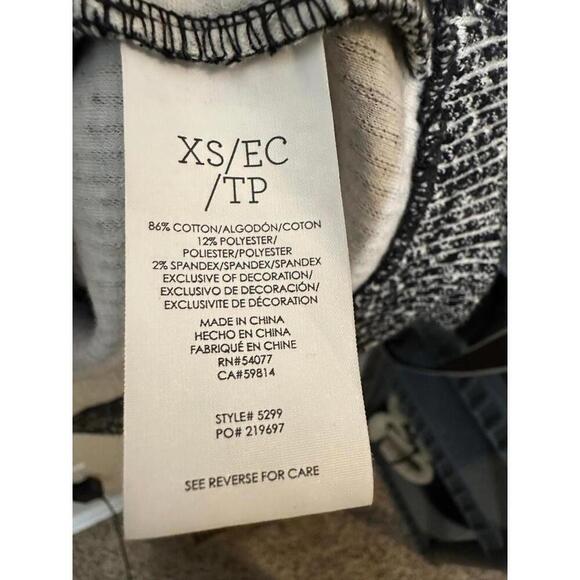 Cabi The Times Gray Knit Jacket Blazer XS 3/4 Sleeves Relaxed Fit Neutral - Picture 5 of 6